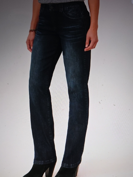 Democracy Denim - Democracy Dark Blue Straight Leg Jeans